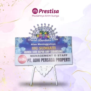 Karangan Bunga Papan Dukacita - Sumenep - Promo - 004