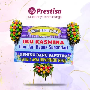 Karangan Bunga Papan Dukacita - Lamongan - Promo - 005