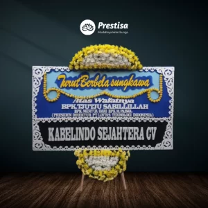 Karangan Bunga Papan Duka Cita - Indonesia - 004