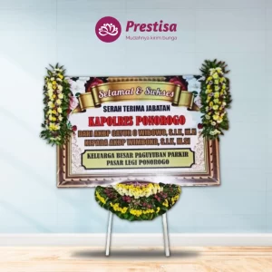 Karangan Bunga Papan Congratulation - Ponorogo - Promo - 008