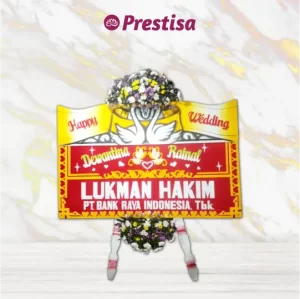 Karangan Bunga Papan Wedding - Jember - Promo - 013