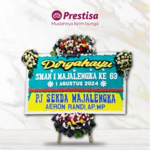Karangan Bunga Papan Congratulation - Majalengka- PROMO - 003