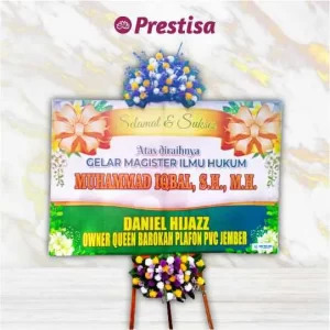 Karangan Bunga Papan Congratulation - Jember - Promo - 002
