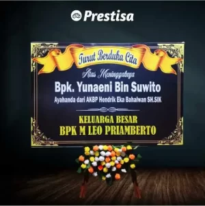 Karangan Bunga Papan Dukacita - Jember - Promo - 007