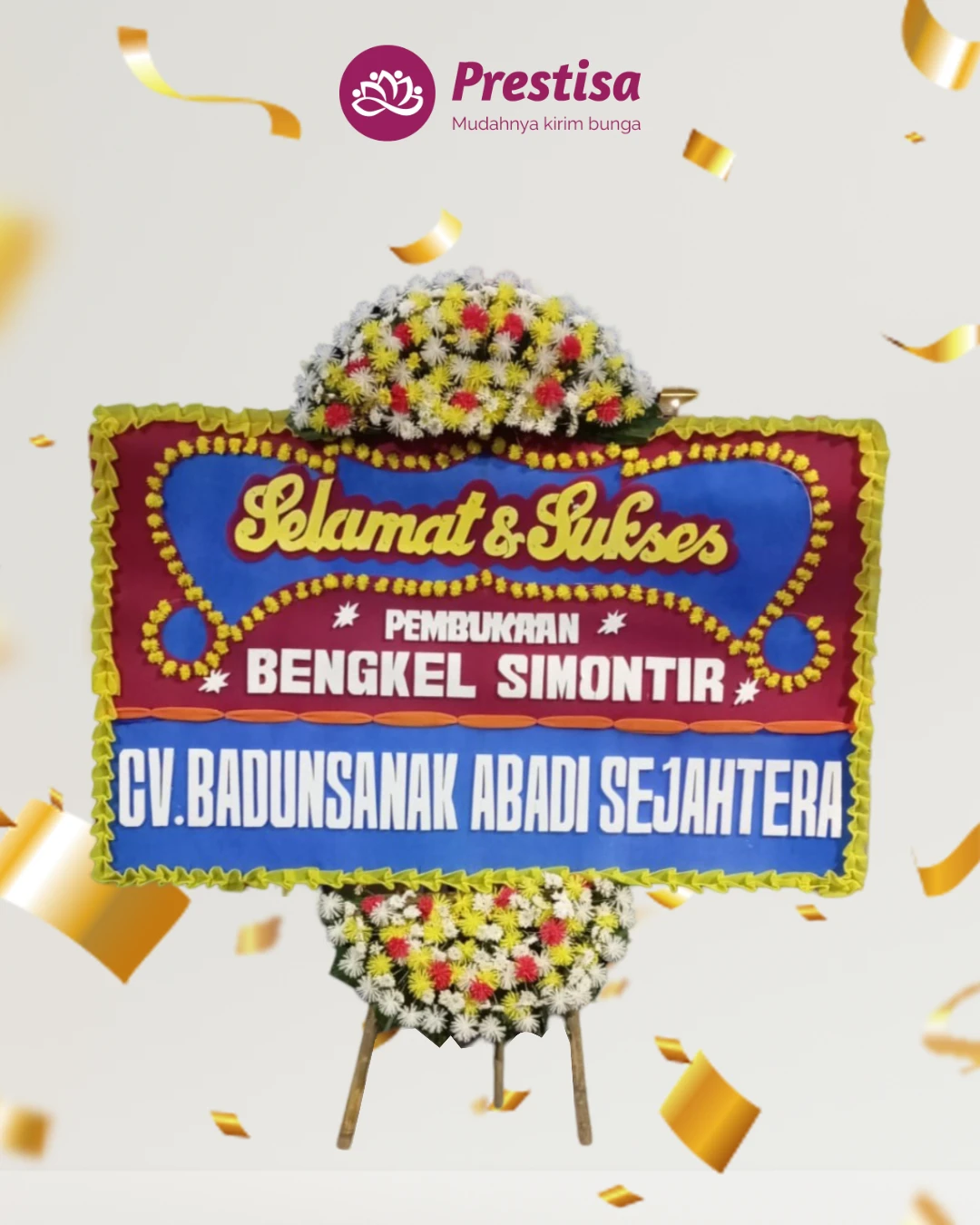 Karangan Bunga Papan Congratulation – Jakarta – New – 03