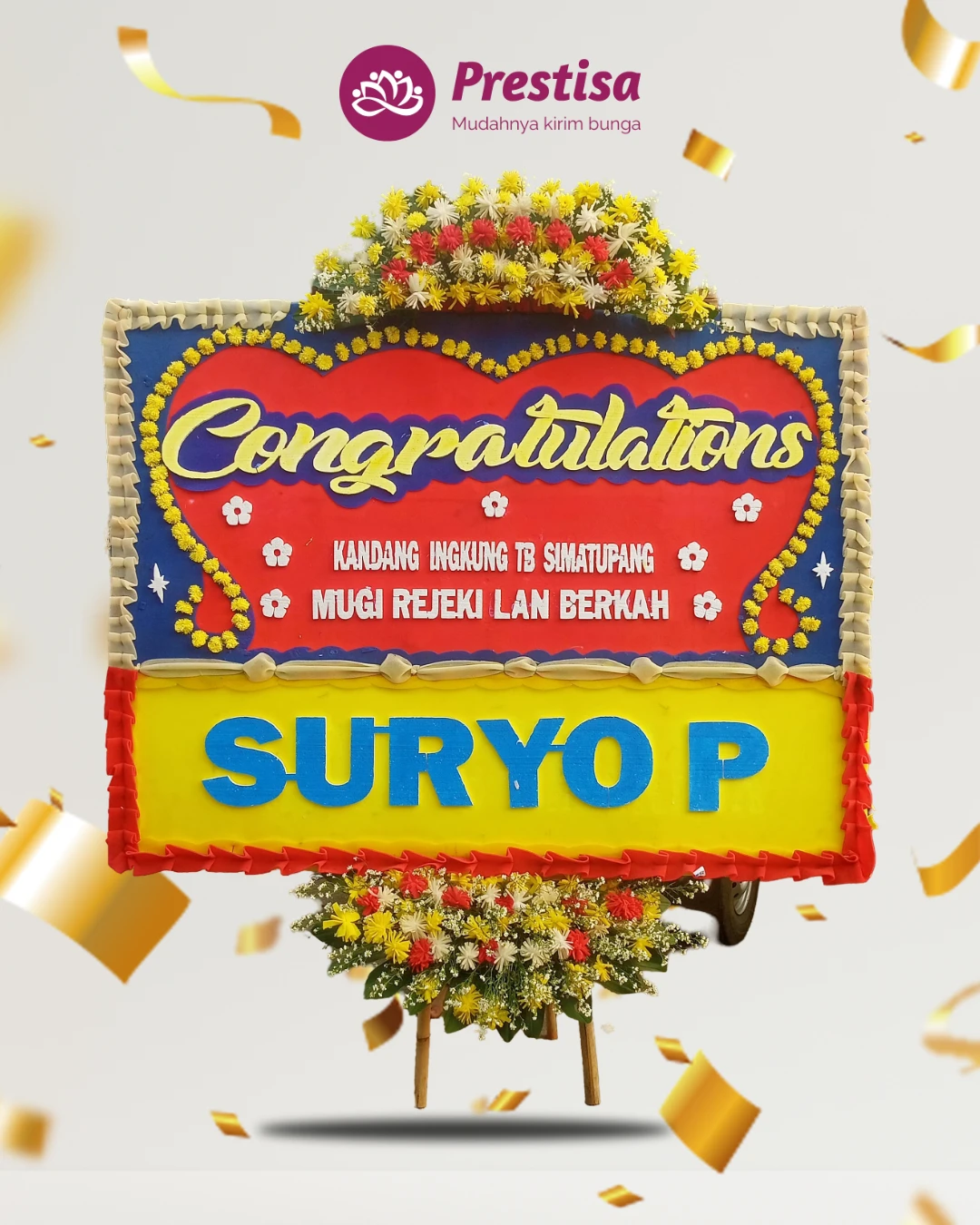Karangan Bunga Papan Congratulation – Jakarta – New – 05