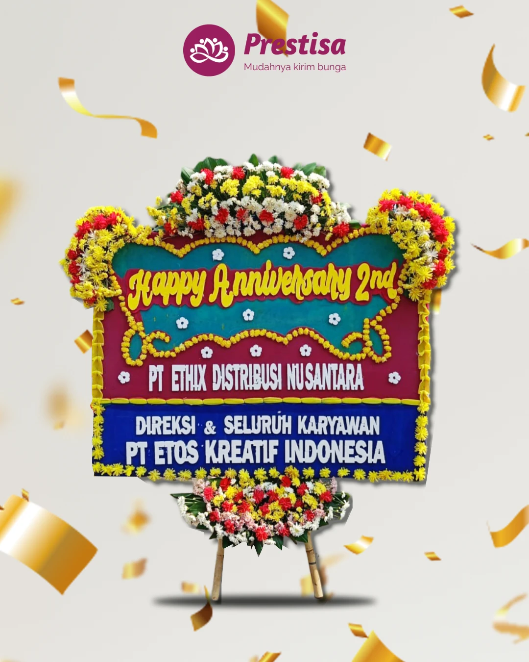 Karangan Bunga Papan Congratulation – Jakarta – New – 06