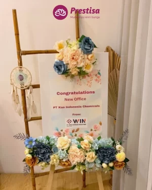 Karangan Bunga Papan Akrilik - Jakarta - New - 016