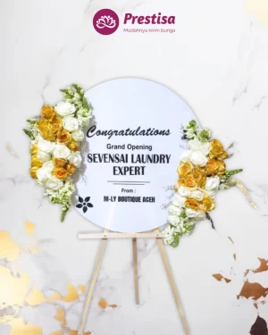 Karangan Bunga Papan Akrilik - Jakarta - New - 011