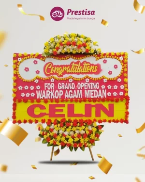 Karangan Bunga Papan Congratulation – Jakarta – New – 09