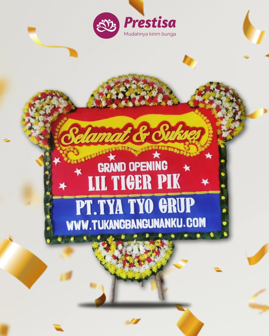 Karangan Bunga Papan Congratulation – Jakarta – New – 12