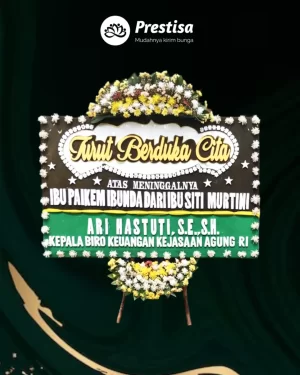 Karangan Bunga Papan Duka Cita – Jakarta – New – 09