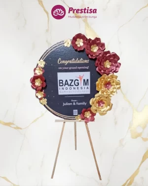 Karangan Bunga Papan Kertas - Jakarta - New - 012