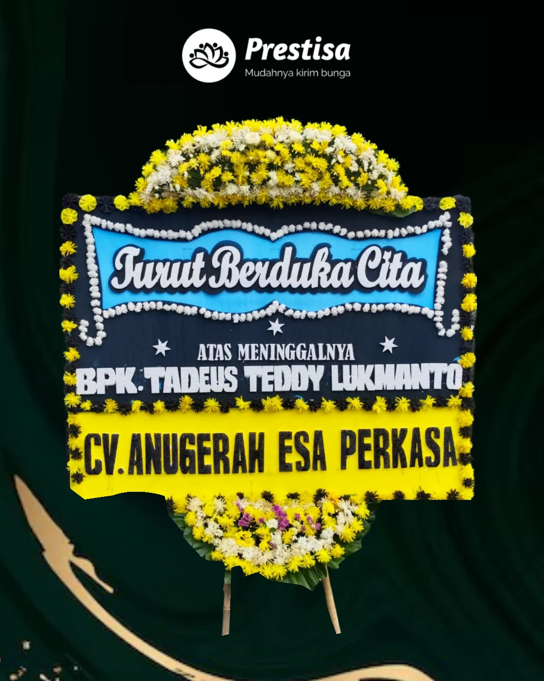 Karangan Bunga Papan Duka Cita – Jakarta – New – 11