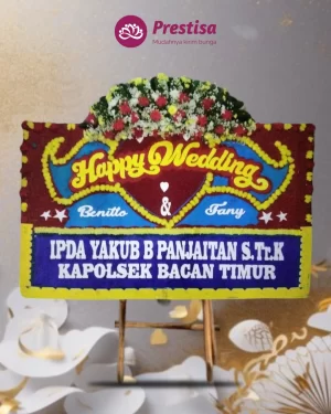 Karangan Bunga Papan Wedding – Jakarta – New – 08