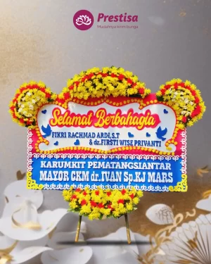 Karangan Bunga Papan Wedding – Jakarta – New – 16