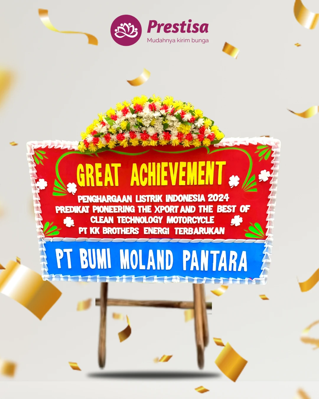 Karangan Bunga Papan Congratulation – Jakarta – New – 20