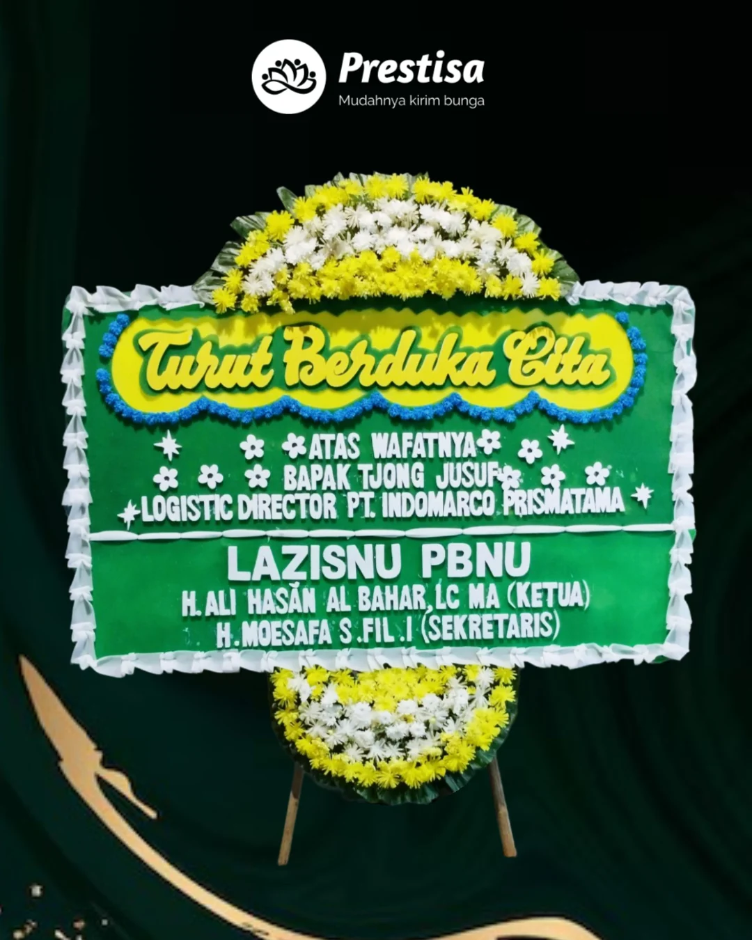 Karangan Bunga Papan Duka Cita – Jakarta – New – 15