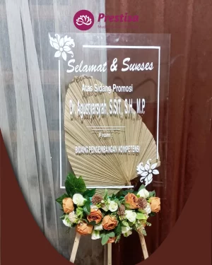 Karangan Bunga Papan Akrilik - Jakarta - New - 008