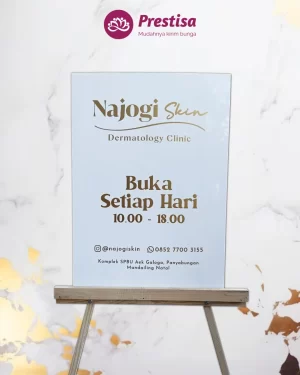 Karangan Bunga Papan Akrilik - Jakarta - New - 019