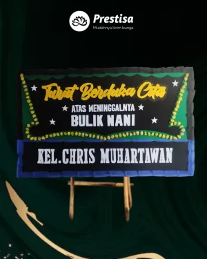 Karangan Bunga Papan Duka Cita – Jakarta – New – 13