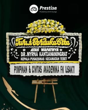 Karangan Bunga Papan Duka Cita – Jakarta – New – 20