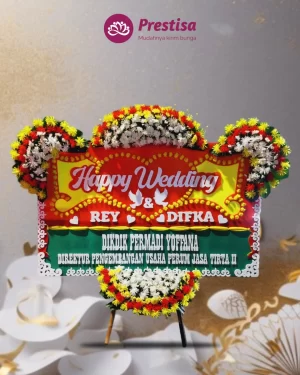 Karangan Bunga Papan Wedding – Jakarta – New – 22