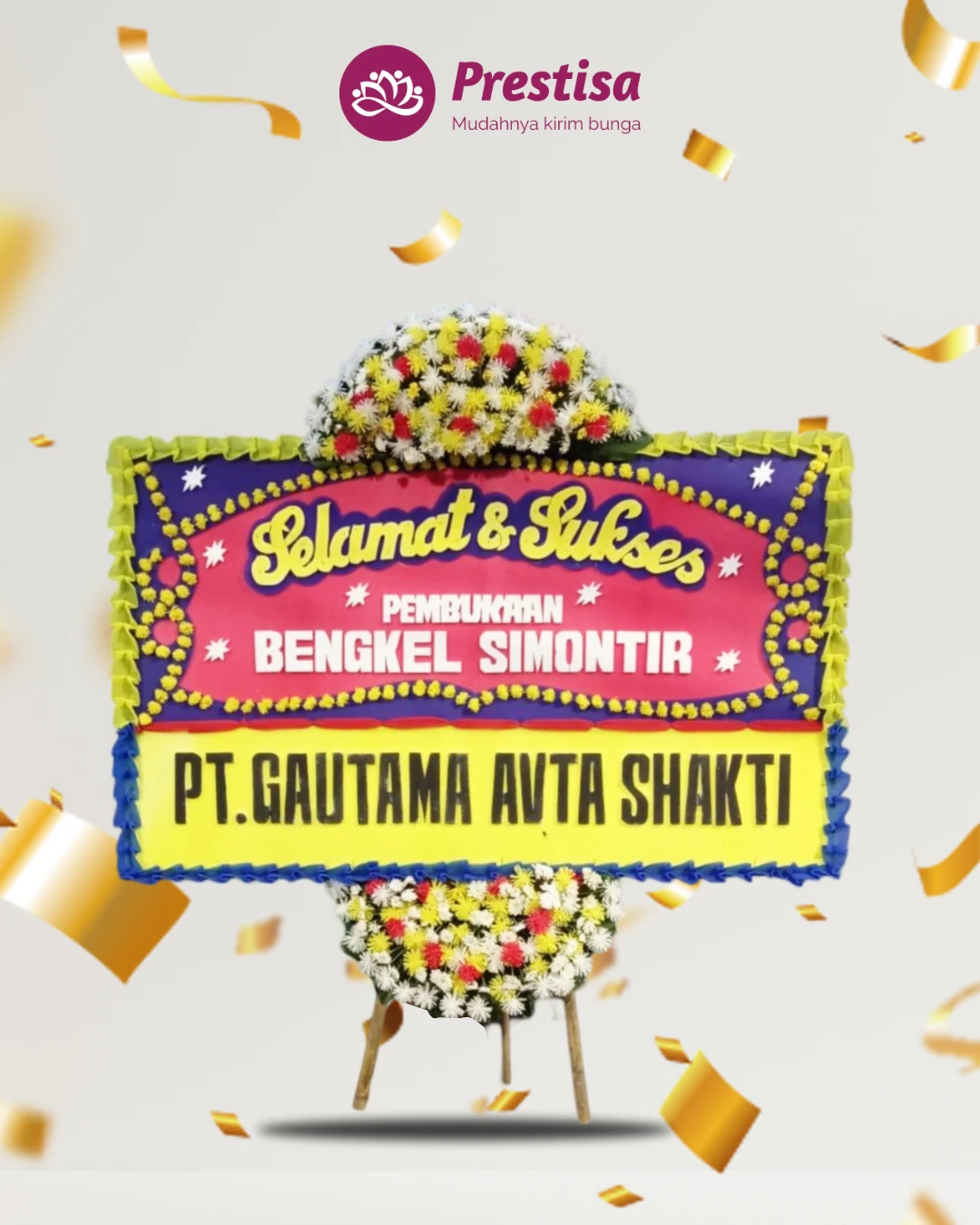 Karangan Bunga Papan Congratulation – Jakarta – New – 21