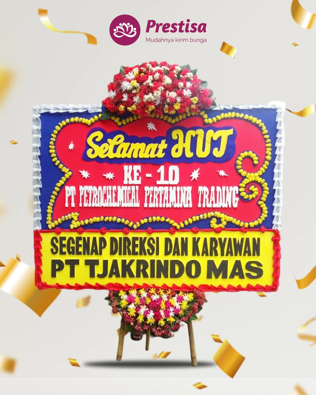 Karangan Bunga Papan Congratulation – Jakarta – New – 23