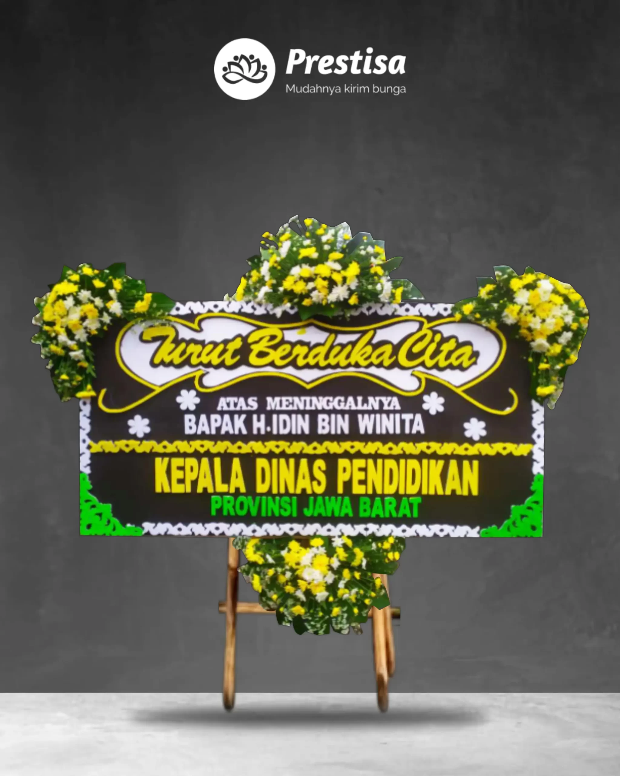 Karangan Bunga Papan – Duka Cita– Kuningan– 8
