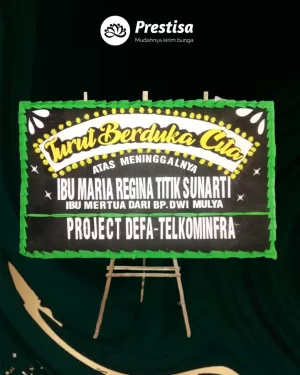 Karangan Bunga Papan Duka Cita – Jakarta – New – 19