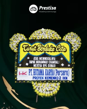 Karangan Bunga Papan Duka Cita – Jakarta – New – 24