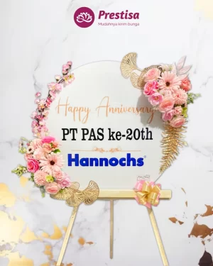 Karangan Bunga Papan Akrilik - Jakarta - New - 015