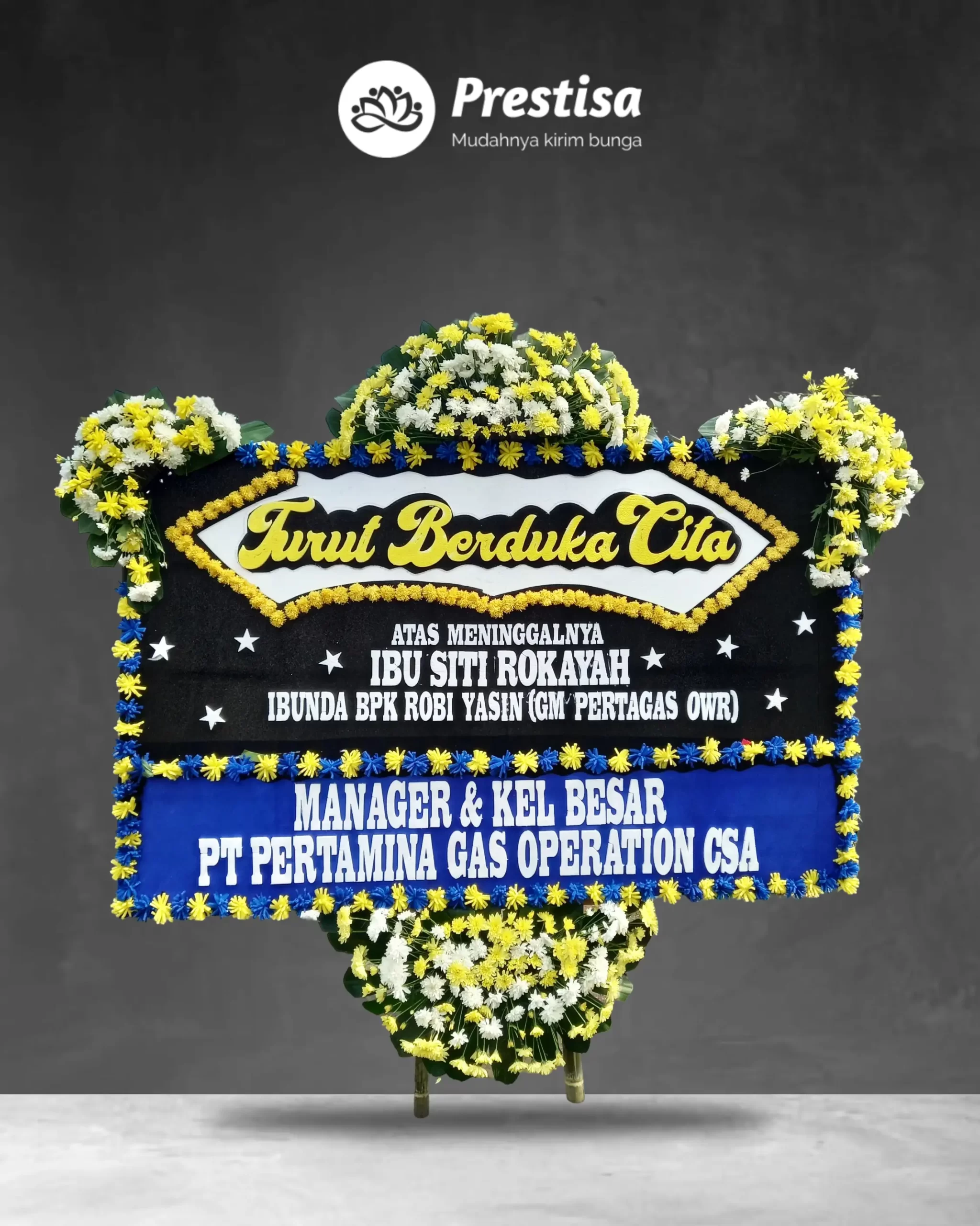 Karangan Bunga Papan – Duka Cita– Indramayu– 10