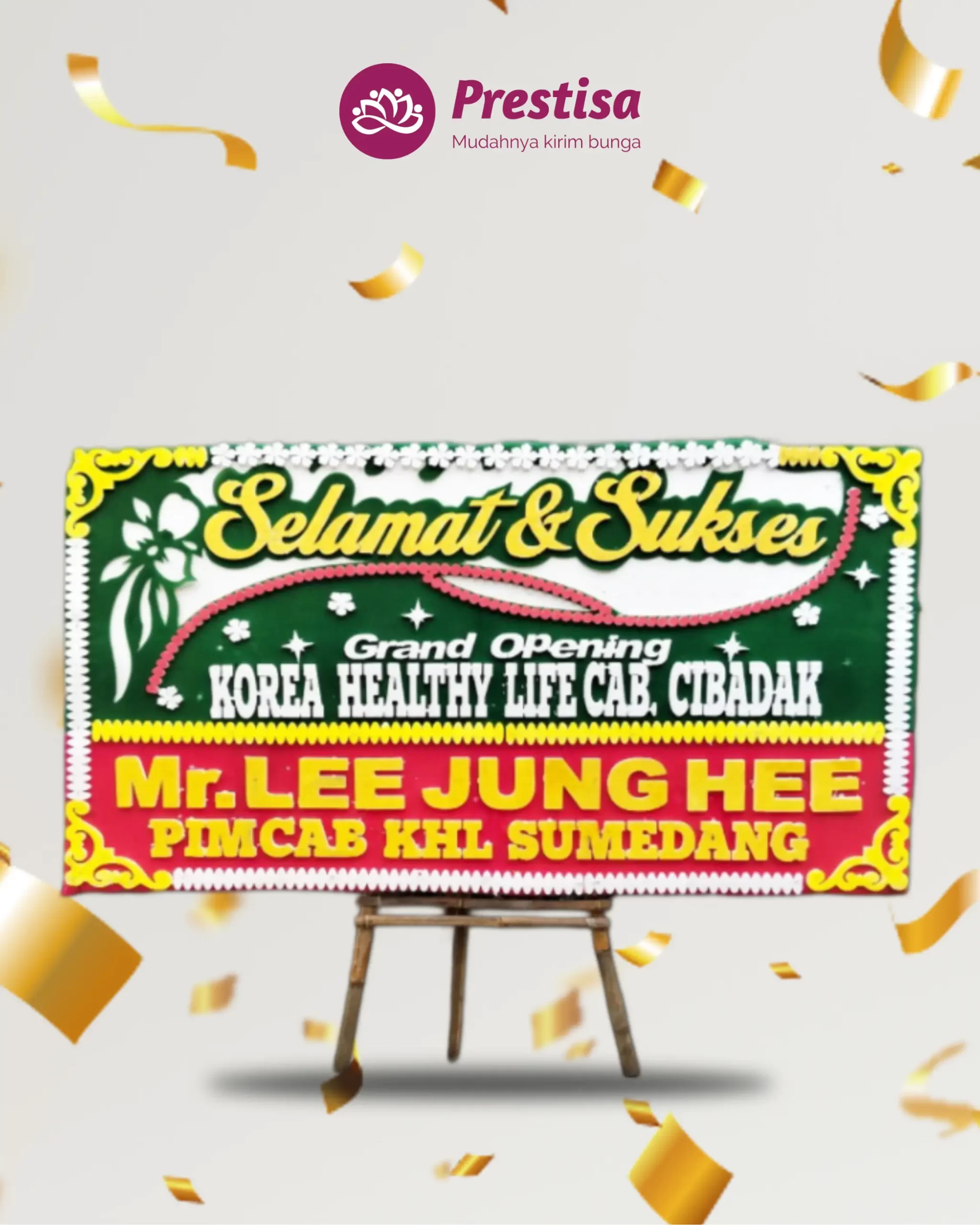 Karangan Bunga Papan – Congratulation– Indramayu– 2