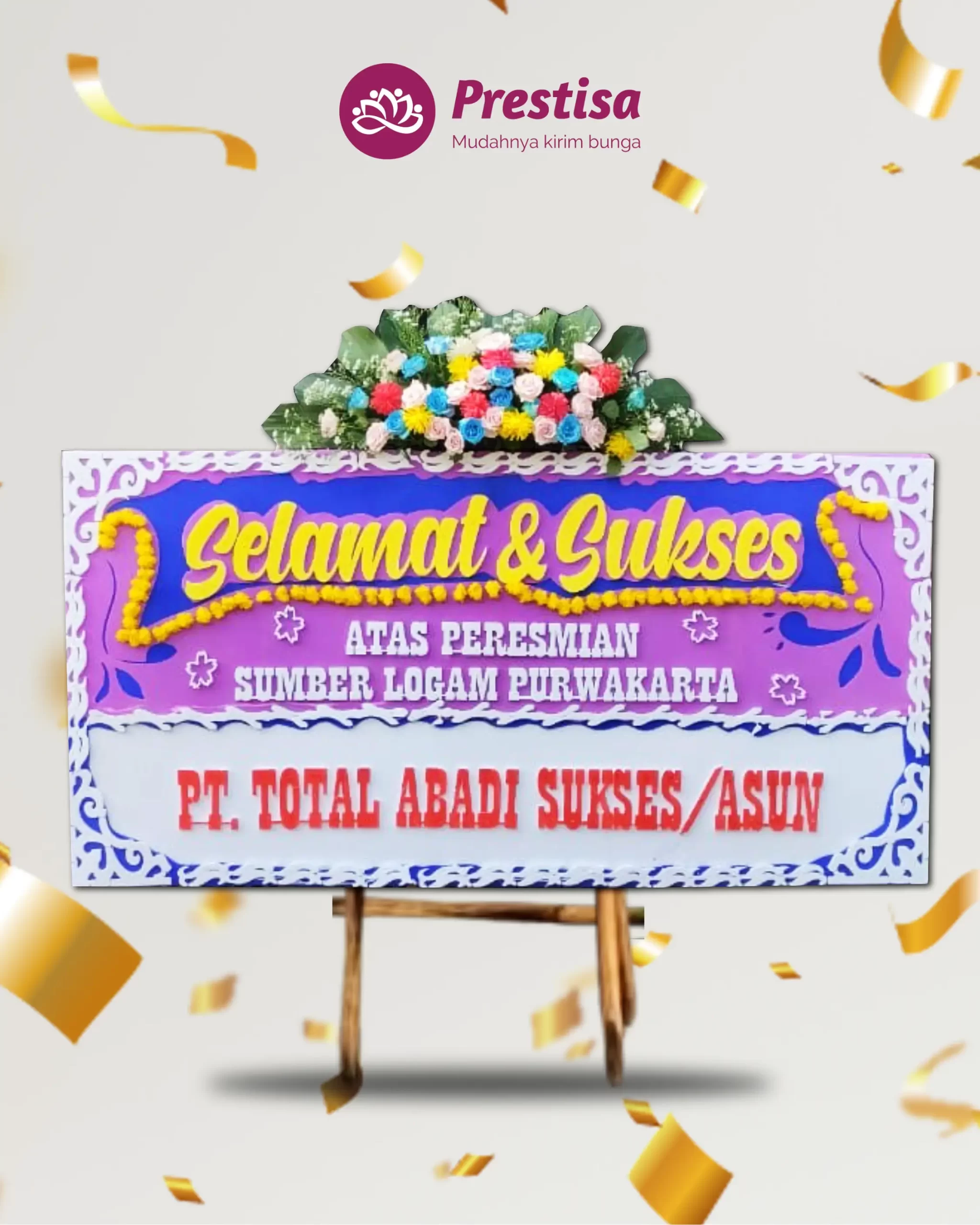 Karangan Bunga Papan – Congratulation– Purwakarta– 4