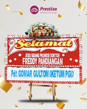 Karangan Bunga Papan – Congratulation – Karawang – 3