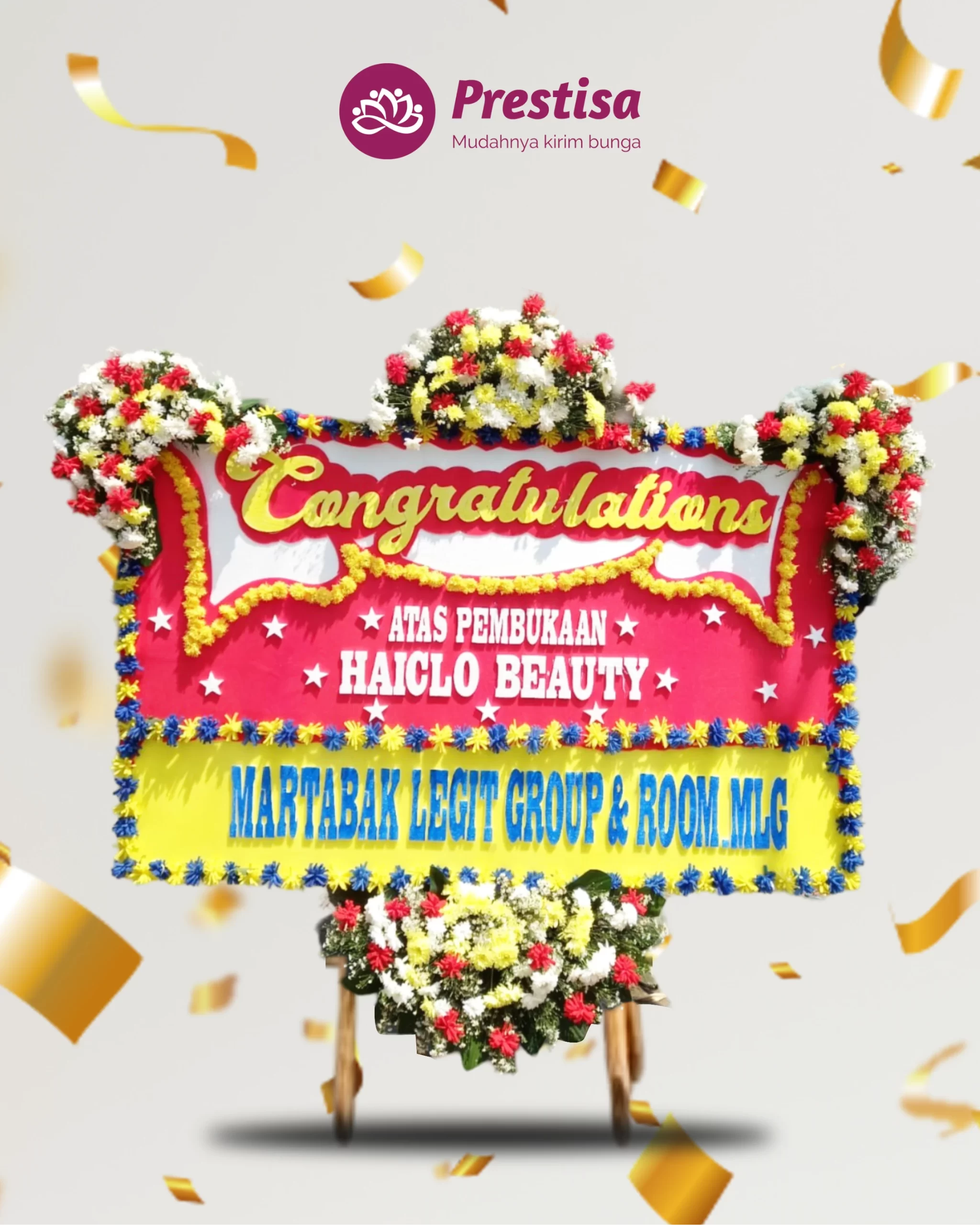 Karangan Bunga Papan – Congratulation – Karawang – 8