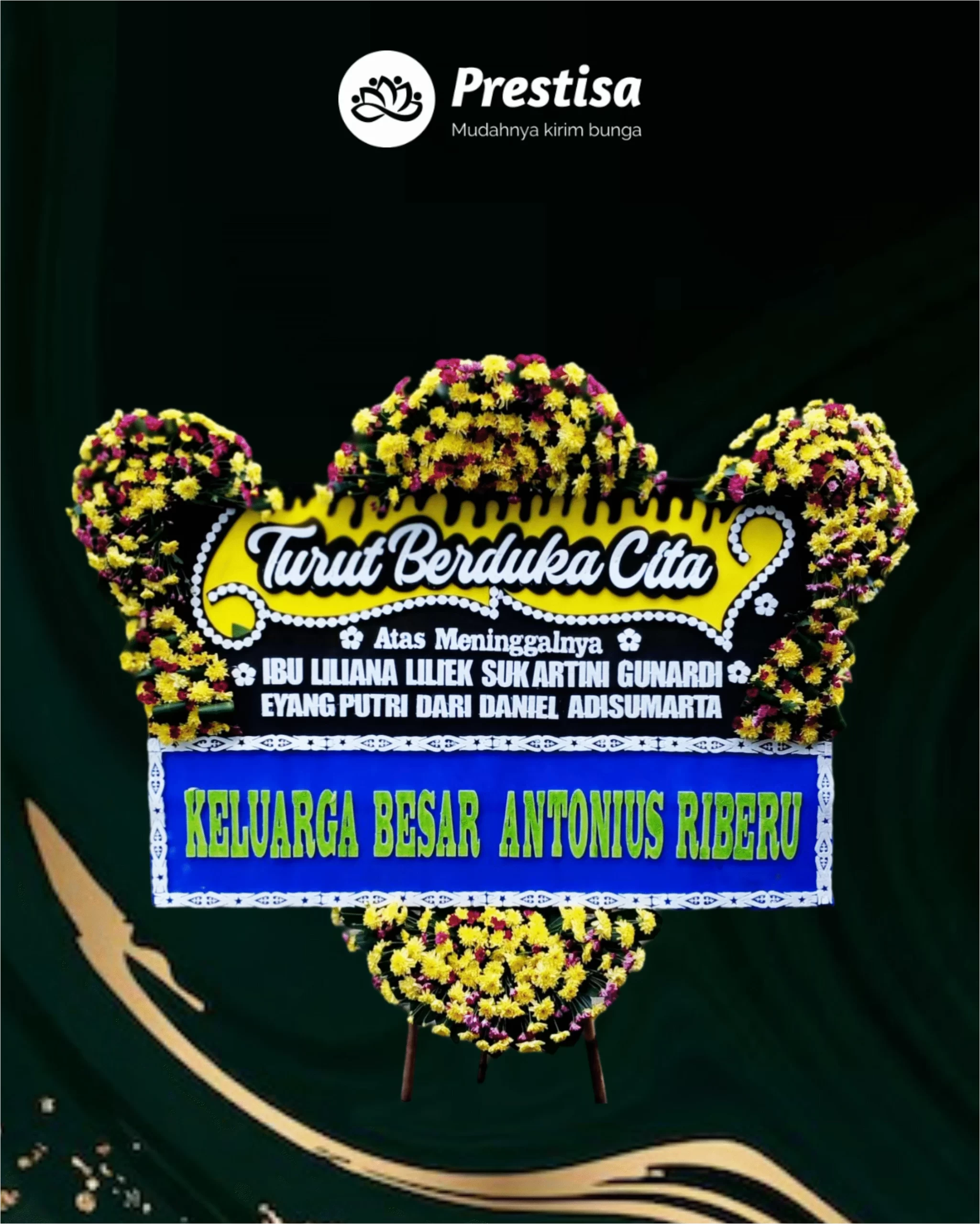 Karangan Bunga Papan – Duka Cita – Karawang – 7