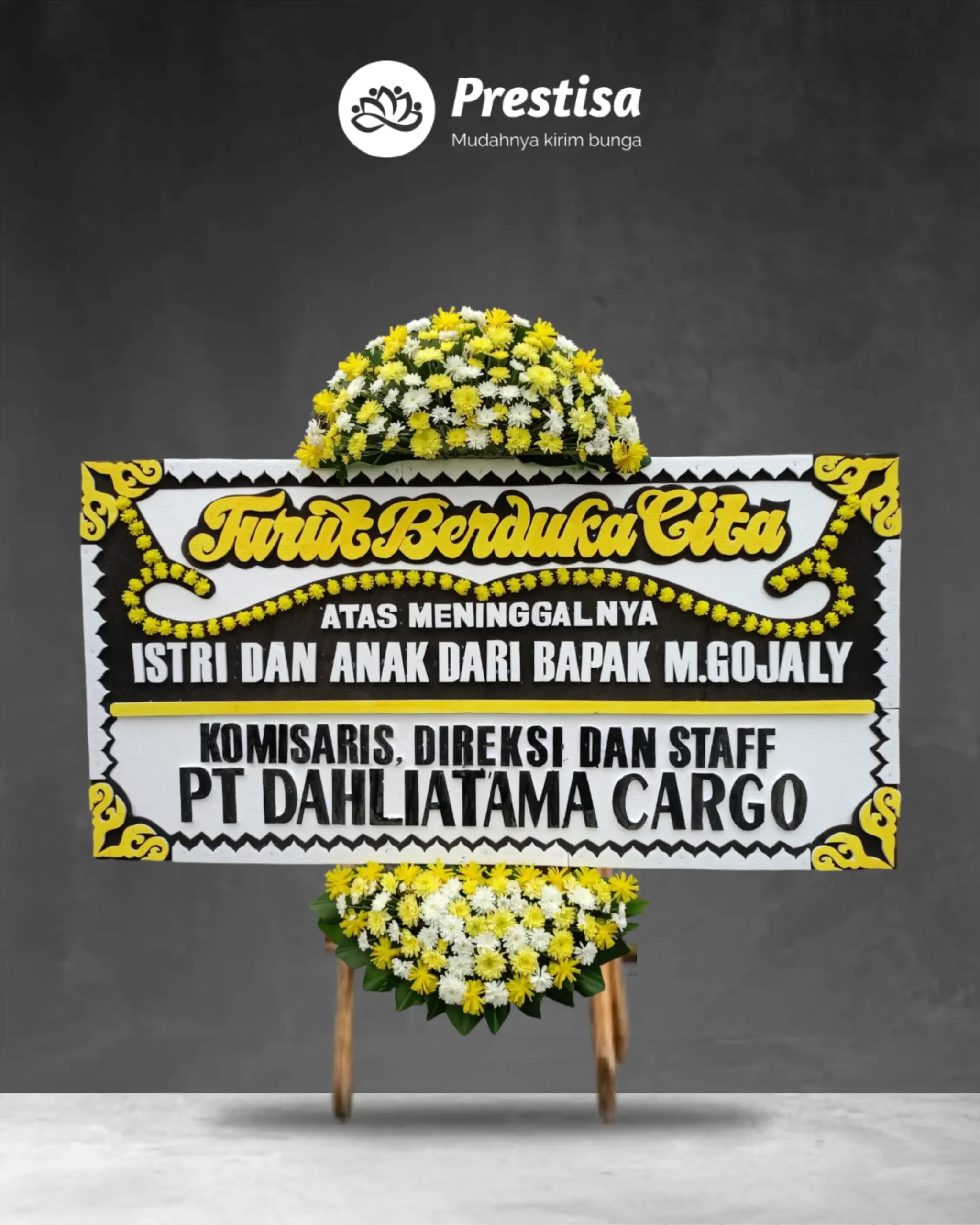 Karangan Bunga Papan – Duka Cita– Sumedang – 5