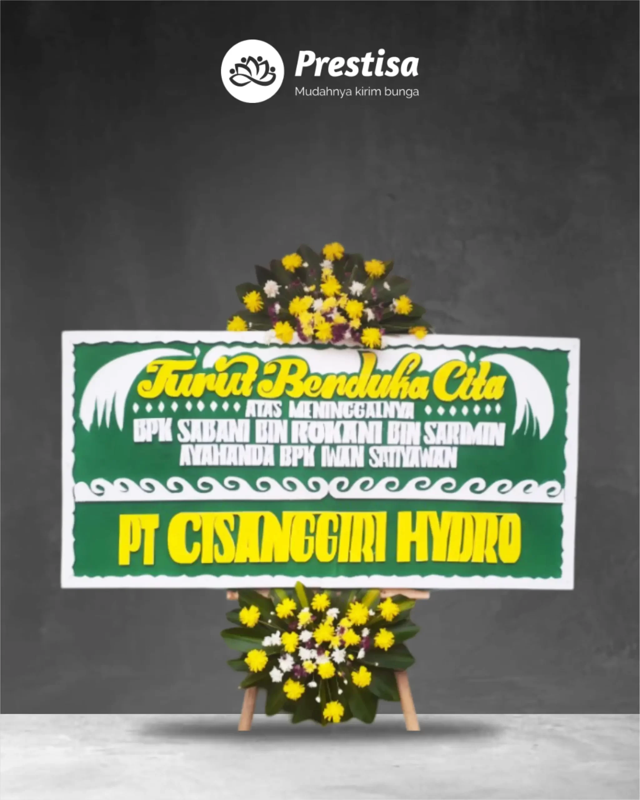 Karangan Bunga Papan – Duka Cita– Purwakarta– 4