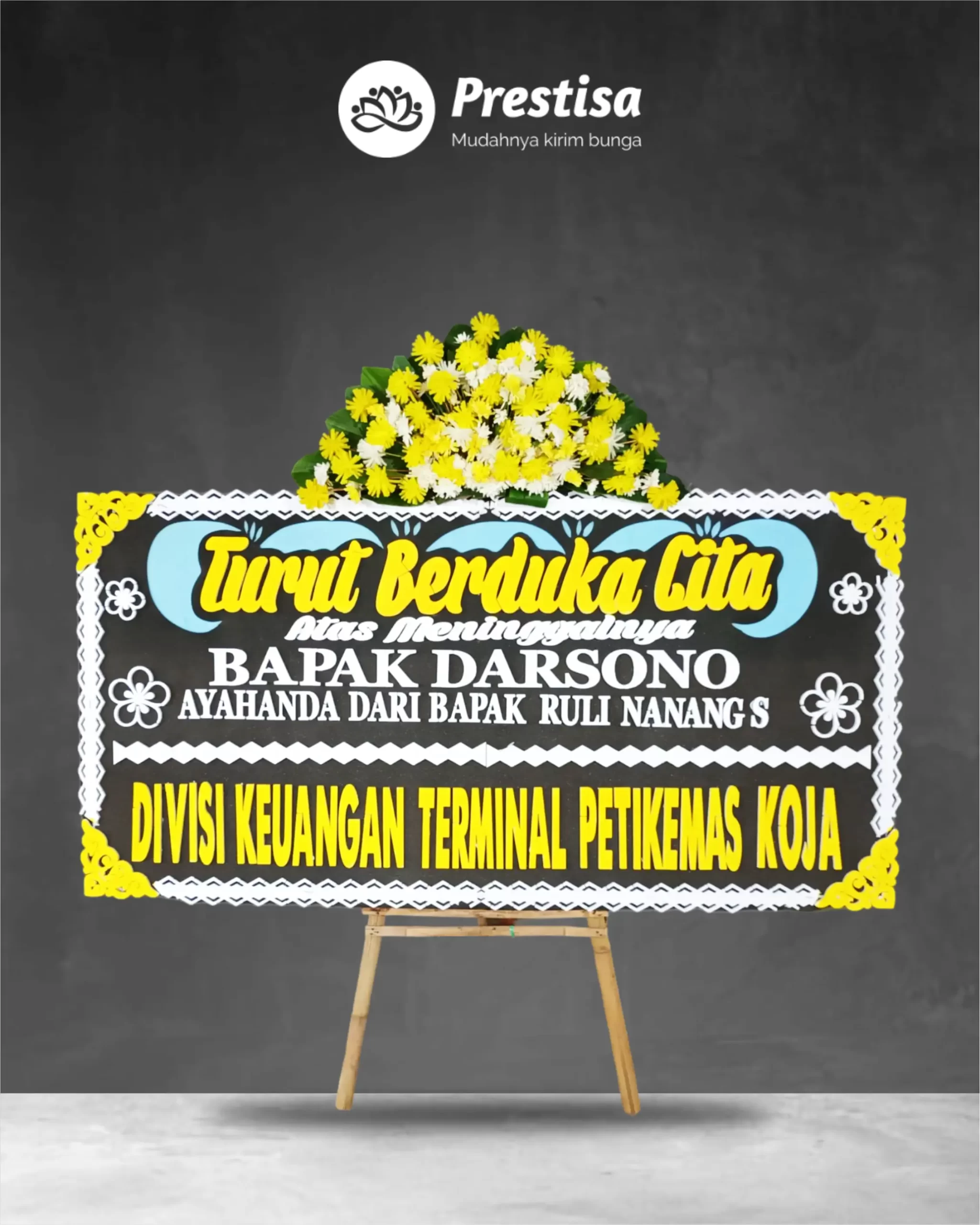 Karangan Bunga Papan – Duka Cita– Sumedang – 1