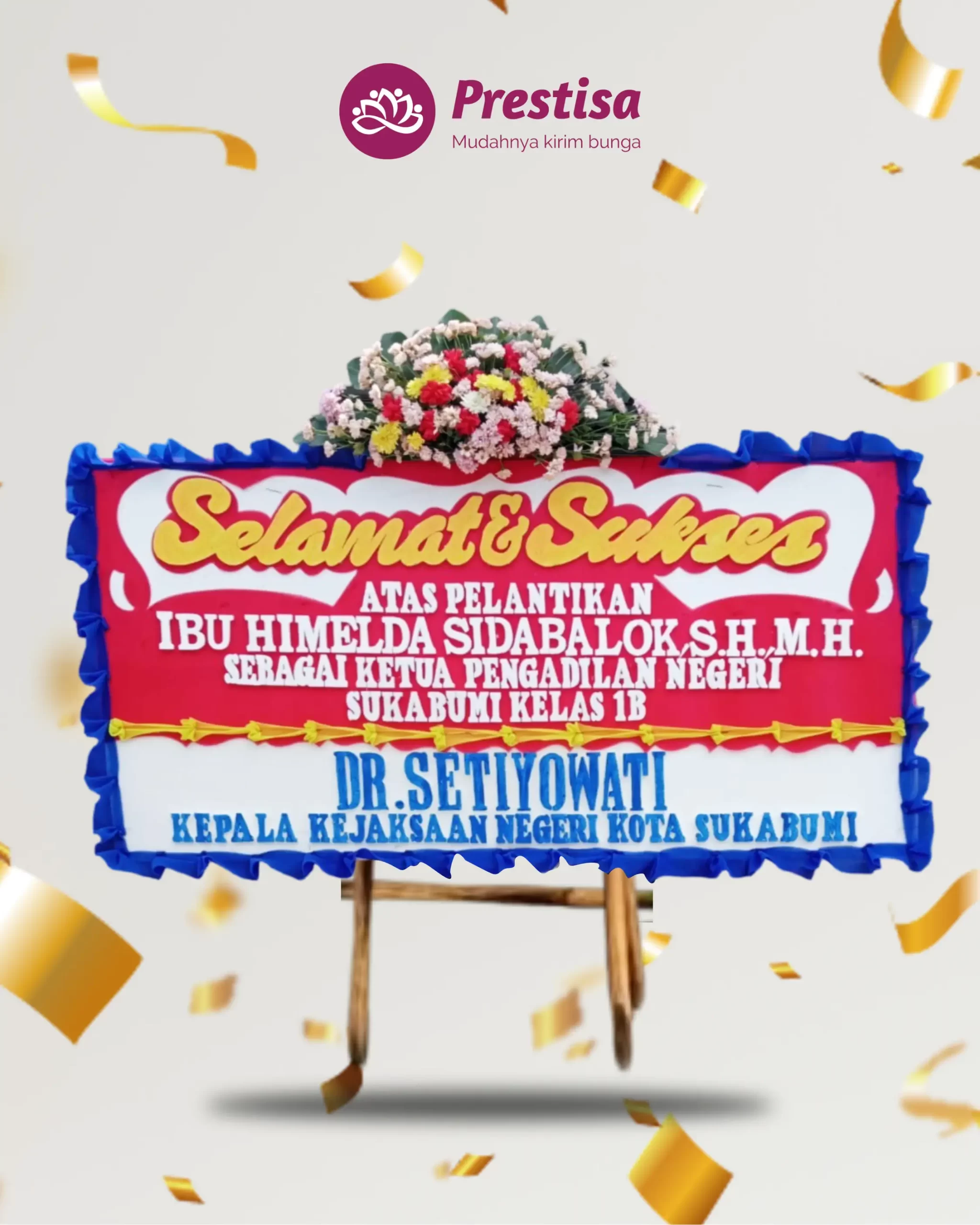 Karangan Bunga Papan – Congratulation– Sumedang – 4