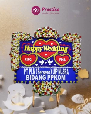 Karangan Bunga Papan – Wedding– Karawang – 10
