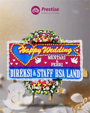 Karangan Bunga Papan – Wedding– Sumedang – 3