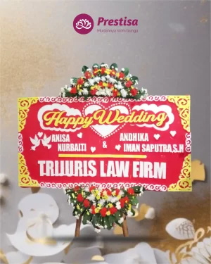 Karangan Bunga Papan – Wedding– Purwakarta– 5