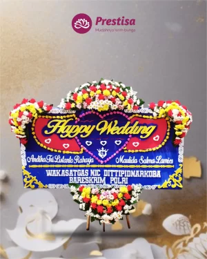 Karangan Bunga Papan – Wedding– Purwakarta– 8