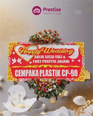 Karangan Bunga Papan – Wedding – Cirebon – 6