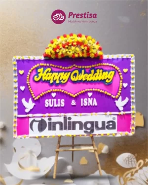 Karangan Bunga Papan – Wedding– Indramayu– 3