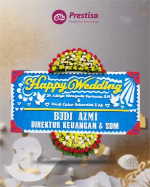 Karangan Bunga Papan – Wedding– Sumedang – 5